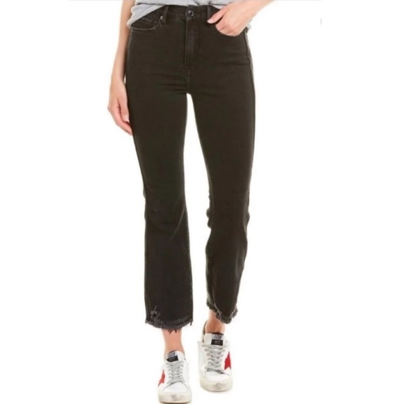 Good American Good Curve High Waist Straight Leg Jeans Black Size 2/26 - Picture 1 of 16
